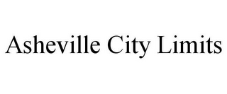 ASHEVILLE CITY LIMITS