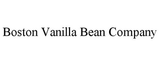 BOSTON VANILLA BEAN COMPANY