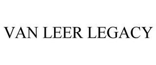 VAN LEER LEGACY