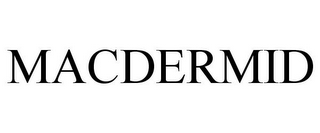 MACDERMID