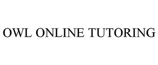 OWL ONLINE TUTORING