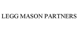 LEGG MASON PARTNERS