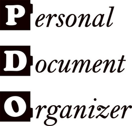 PERSONAL DOCUMENT ORGANIZER