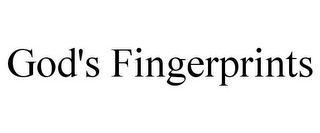 GOD'S FINGERPRINTS