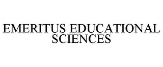 EMERITUS EDUCATIONAL SCIENCES