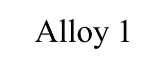 ALLOY 1