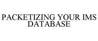 PACKETIZING YOUR IMS DATABASE