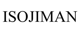 ISOJIMAN