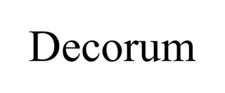 DECORUM