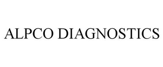 ALPCO DIAGNOSTICS