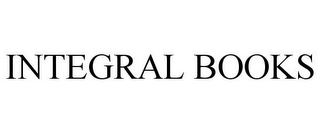 INTEGRAL BOOKS