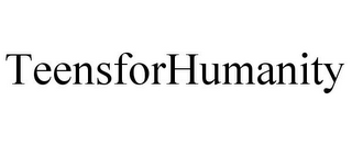 TEENSFORHUMANITY