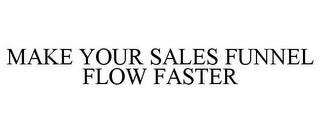 MAKE YOUR SALES FUNNEL FLOW FASTER