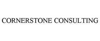 CORNERSTONE CONSULTING