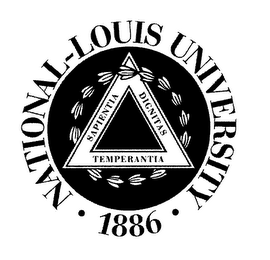 NATIONAL-LOUIS UNIVERSITY · 1886 · SAPIENTIA DIGNATAS TEMPERANTIA