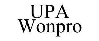 UPA WONPRO