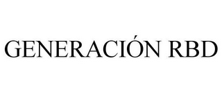 GENERACIÓN RBD