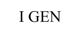 I GEN