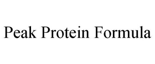 PEAK PROTEIN FORMULA