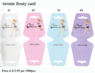 TWISTER FROSTY CARD CUTIE ACCESSORIES