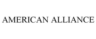 AMERICAN ALLIANCE