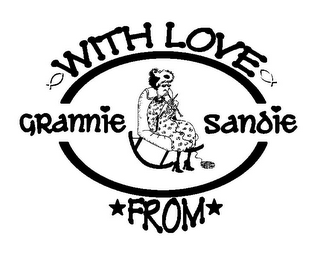 WITH LOVE FROM GRANNIE SANDIE