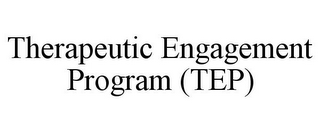 THERAPEUTIC ENGAGEMENT PROGRAM (TEP)
