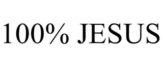 100% JESUS