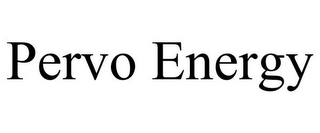 PERVO ENERGY