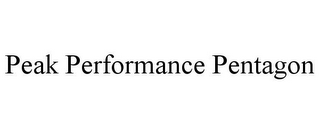 PEAK PERFORMANCE PENTAGON