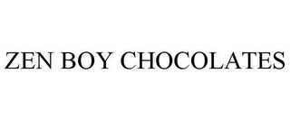ZEN BOY CHOCOLATES