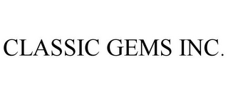 CLASSIC GEMS INC.