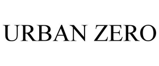 URBAN ZERO