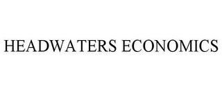 HEADWATERS ECONOMICS