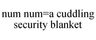 NUM NUM=A CUDDLING SECURITY BLANKET