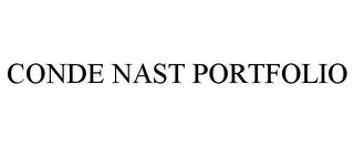 CONDE NAST PORTFOLIO