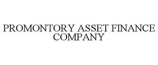 PROMONTORY ASSET FINANCE COMPANY