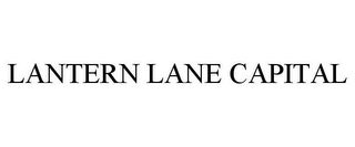 LANTERN LANE CAPITAL