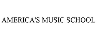 AMERICA'S MUSIC SCHOOL