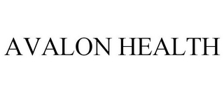 AVALON HEALTH