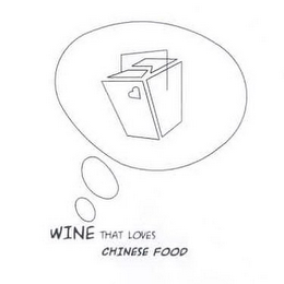 WINE THAT LOVES CHINESE FOOD