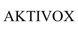 AKTIVOX