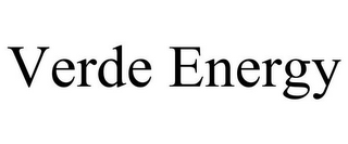VERDE ENERGY