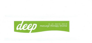 DEEP MASSAGE THERAPY REVIEW