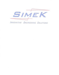 SIMEK INNOVATIVE ENGINEERING SOLUTIONS