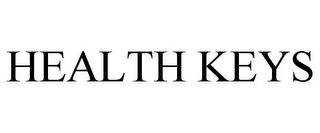 HEALTH KEYS