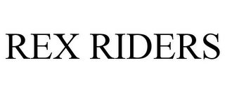 REX RIDERS