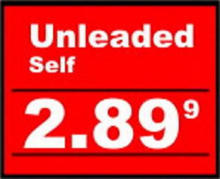 UNLEADED SELF 2.89 9