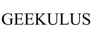 GEEKULUS