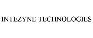 INTEZYNE TECHNOLOGIES